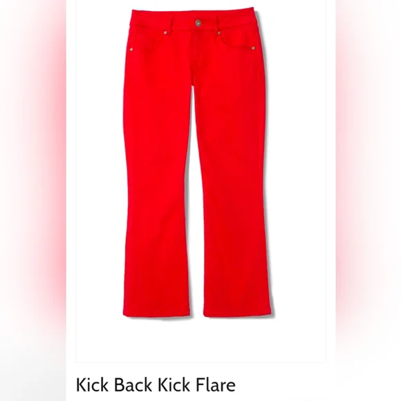 CAbi Kick Back Flare Pants - Size 8 - Picture 4 of 4